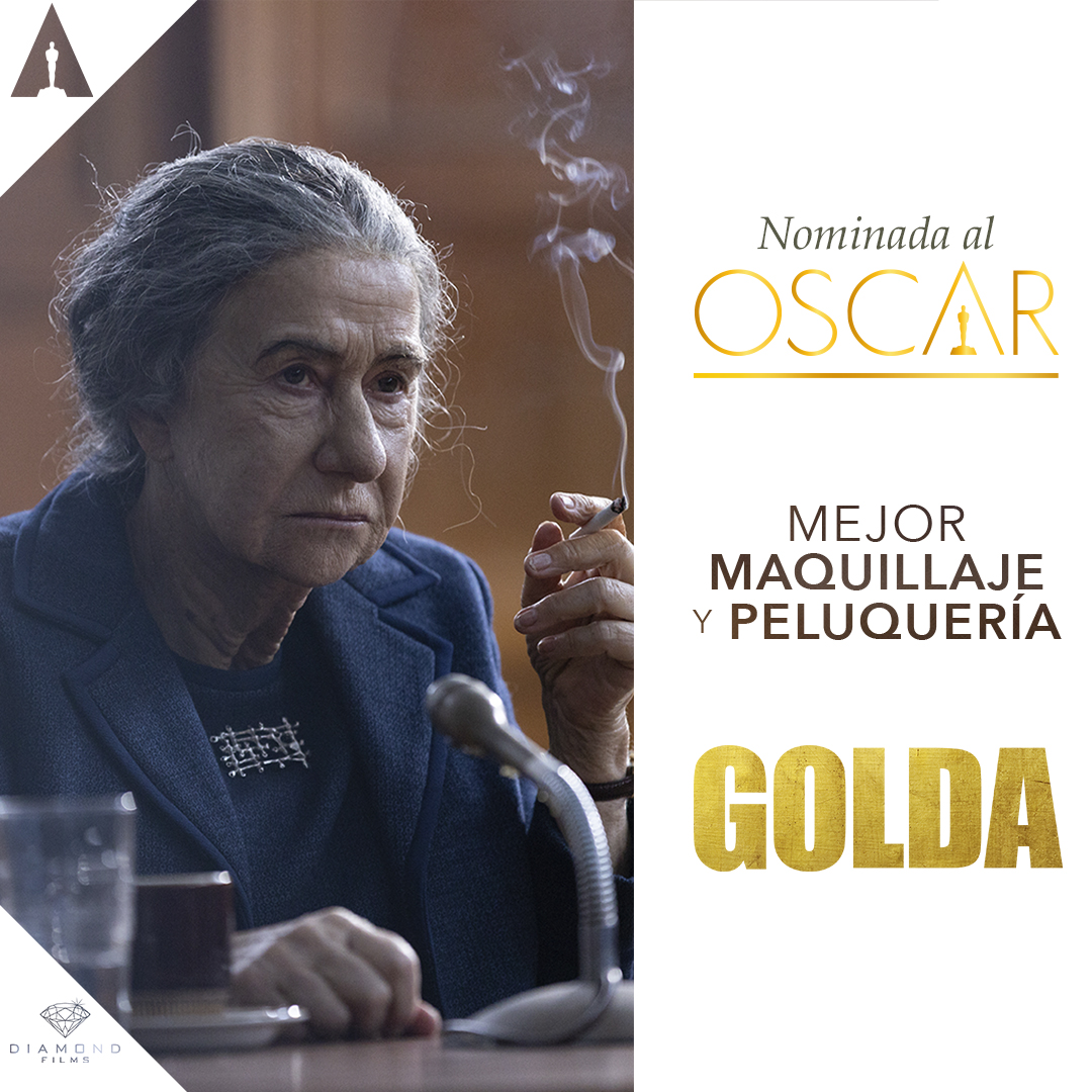 Golda - Nominada Oscar Mejor Maquillaje y Peluquería